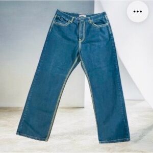 True Religion UNISEX Dark Blue Relaxed Jeans Size 38